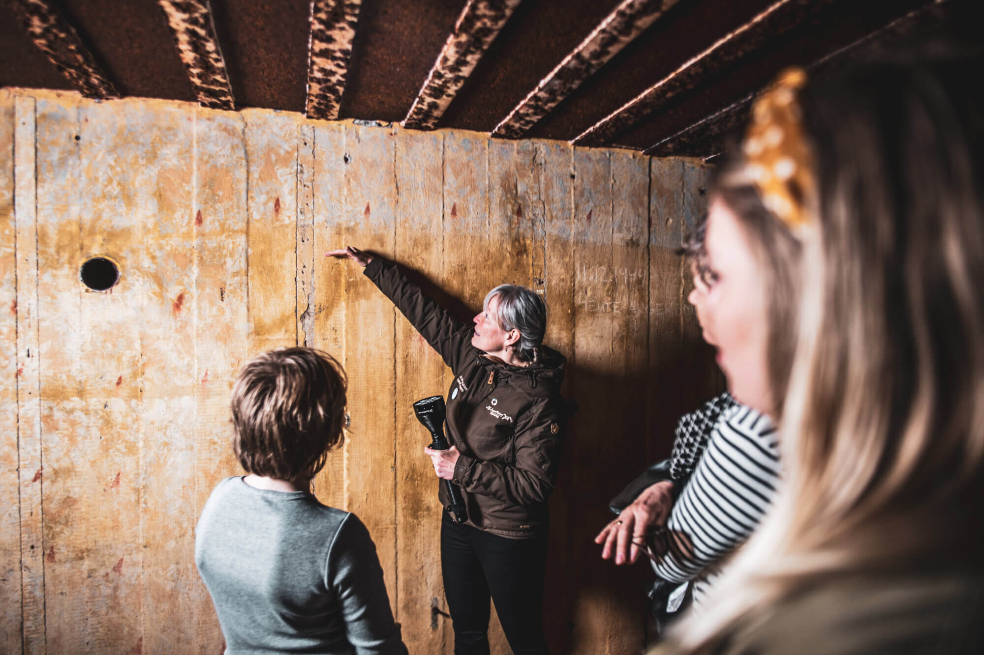 Guidet bunkertur i Ringkøbing