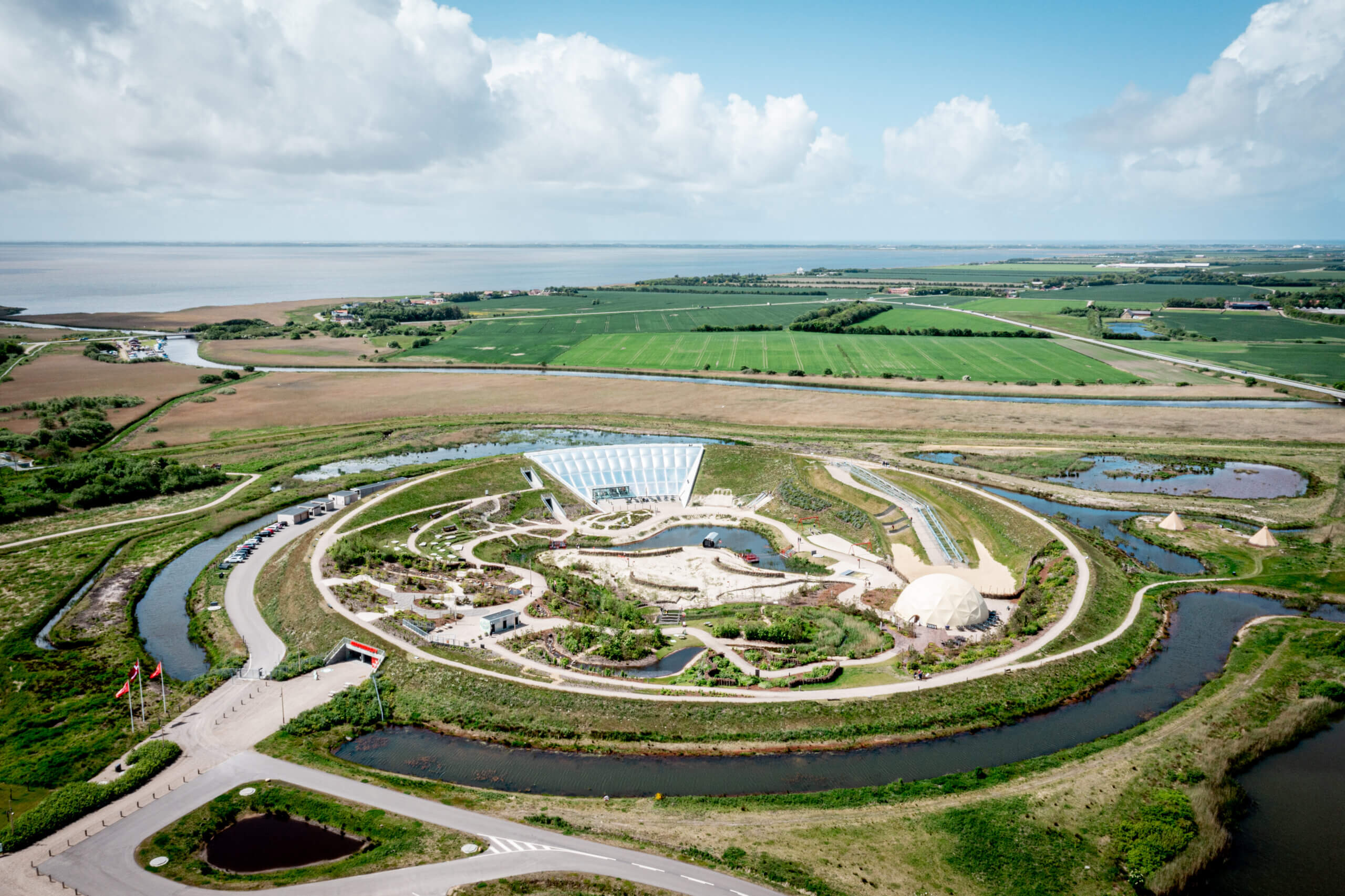 Naturkrafts park ved Rinkøbing Fjord